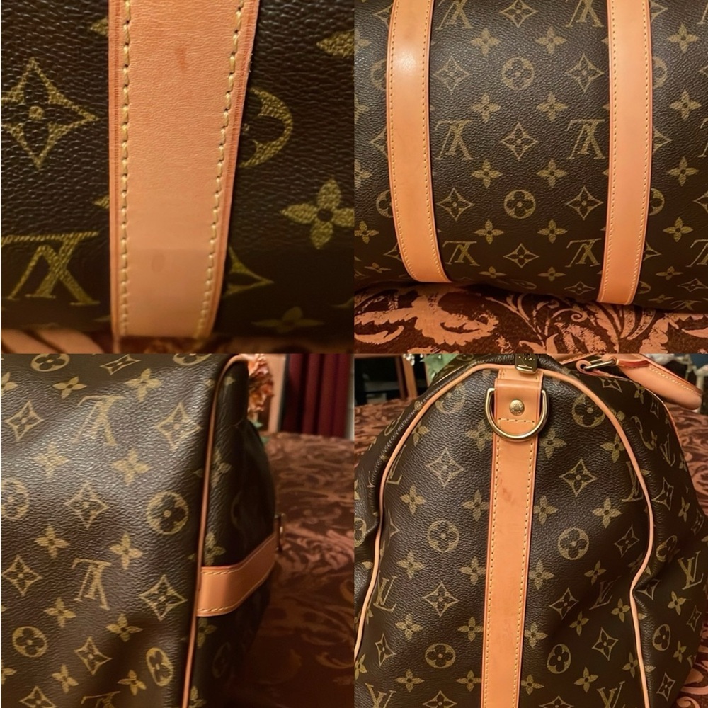 EUC Beautiful Louis Vuitton Monogram Keepall Bandolier 50 - Picture 8 of 17